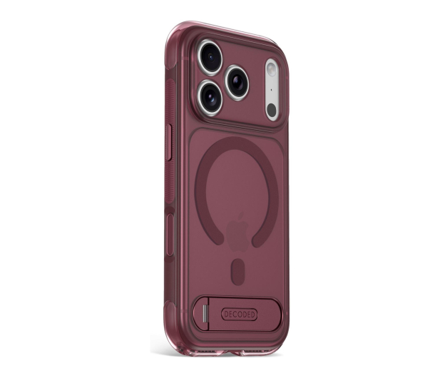 Decoded AntiMicrobial Hybrid Stand Backcover do iPhone 18 Pro MagSaf - 1586688 - zdjęcie 5